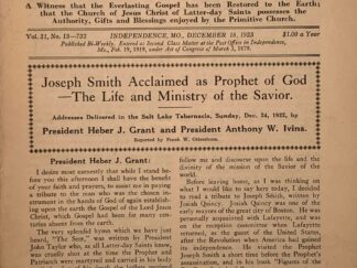 Liahona Vol. 21 No. 13 December 18, 1923