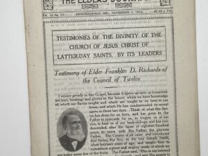 Liahona Vol. 12 No. 19 November 3, 1914