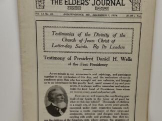 Liahona Vol. 12 No. 23 December 1, 1914
