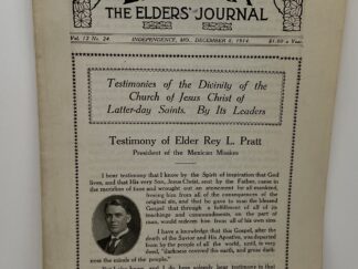 Liahona Vol. 12 No. 24 December 8, 1914
