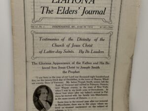 Liahona Vol. 12 No. 1 June 30, 1914
