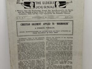 Liahona Vol. 15 No. 6 August 7, 1917