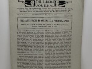 Liahona VOl. 15 No. 1