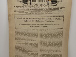 Liahona Vol. 20 No. 14 January 2, 1923