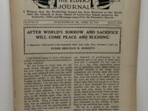 Liahona Vol. 15 No. 42 April 16, 1918