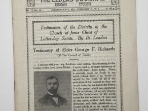 Liahona Vol. 12 No. 33 February 9, 1915
