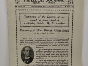 Liahona Vol. 12 No. 32 February 2, 1915