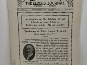 Liahona Vol. 12 No. 29 January 12, 1915