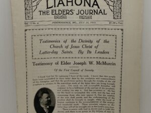 Liahona Vol. 13 No. 4 July 20, 1915