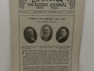 Liahona Vol. 13 No. 27 December 28, 1915