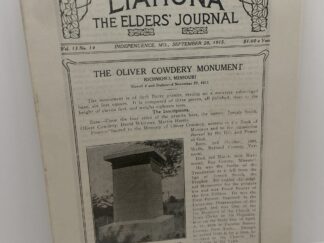 Liahona Vol. 13 No. 14 September 28, 1915