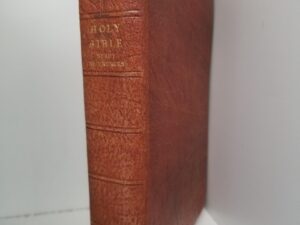 Holy Bible — With Ready References — Brown Leather Edition — Code: 50 K 73 — No Index Tabs — “Missionary Edition”