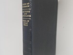 1997 — Triple Combination — Black Bendable Leather Binding / Tab Indexing Along Page Edges