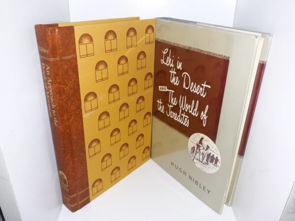 2 LDS Books by Hugh Nibley: An Approach to the Book of Mormon / Lehi in the Desert and The World of the Jaredites (See Details)
