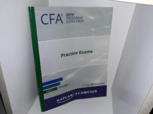 CFA 2019 Program Exam Prep Practice Exams: Level 1, Vol. 1 (2019)