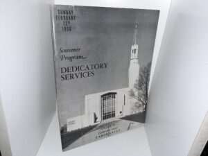 Ogden Latter-day Saints’ Tabernacle Dedicatory Servcices Souvenir Program: Sunday, February 12th, 1956 (1956)