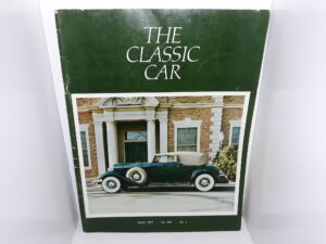The Classic Car: Vol. 25, No. 1, March 1977 (Magazine) (1977)
