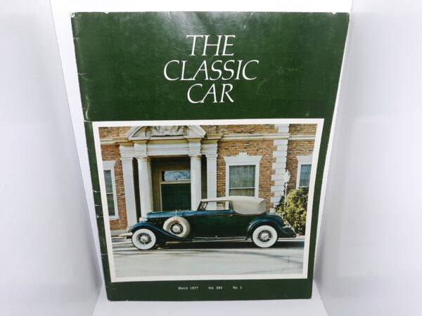 The Classic Car: Vol. 25, No. 1, March 1977 (Magazine) (1977)