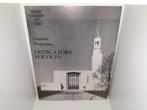Souvenir Program for the Dedicatory Services of the Ogden Latter-day Saints’ Tabernacle, Sunday February 12th, 1956 (1956)