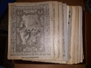 Bundle of 8 Character Sketches (See Details)