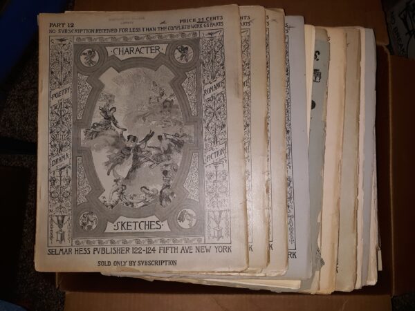 Bundle of 8 Character Sketches (See Details)