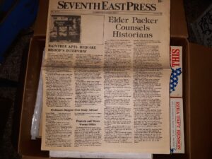 Seventh East Press: Year 1, No. 1, 6 October, 1981 (Newspaper) (1981)