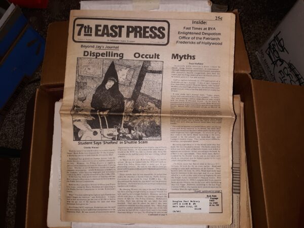 7th East Press: Vol. 2, No. 1, 17 November, 1982 (Newspaper) (1982)