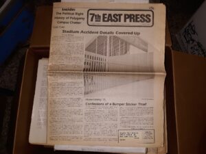 7th East Press: Vol. 2, No. 2, 12 October, 1982 (Newspaper) (1982)