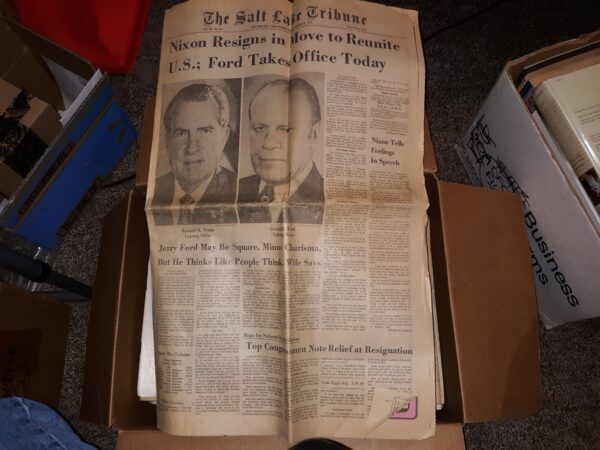The Salt Lake Tribune: Vol. 209, No. 117, Salt Lake City, Utah—Friday Morning—August 9, 1974 (Newspaper) (1974)