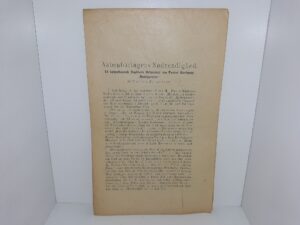 Aabenbaringens Nødvendighed: Et københavnsk Dagblads Udtalelser om Pastor Barfoeds “Redegørelse” (Danish: The Necessity of Revelation: A Copenhagen Daily’s Statements on Pastor Barfoed’s “Explanation”) (Pamphlet)