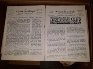 2 Issues of The Western Searchlight