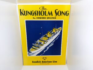 The Kungsholm Song (Sheet Music) (Unbound) (1932)