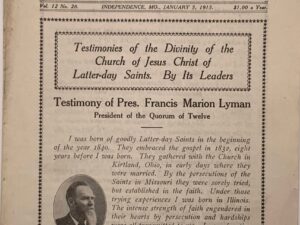 Liahona Vol. 12 No. 28 January 5, 1915