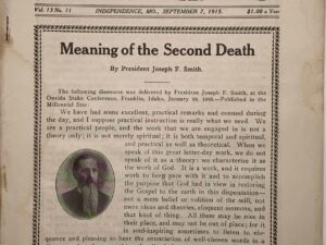 Liahona Vol. 13 No. 11 September 7, 1915