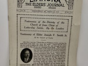 Liahona Vol. 12 No. 40 March 30, 1915