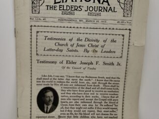 Liahona Vol. 12 No. 40 March 30, 1915