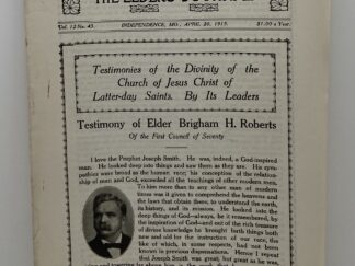 Liahona Vol. 12 No. 43 April 20, 1915