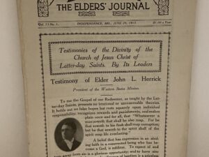 Liahona Vol. 13 No. 1 June 29, 1915