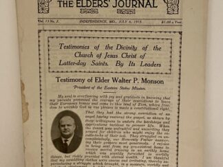 Liahona Vol. 13 No. 2 July 6, 1915
