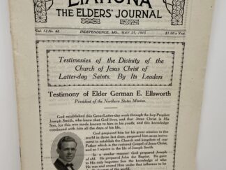 Liahona Vol. 12 No. 48 May 25, 1915