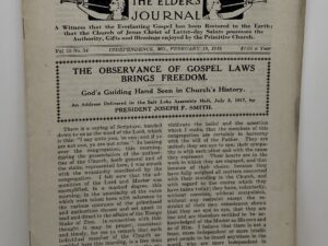 Liahona Vol. 15. No. 34 February 19, 1918