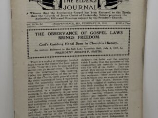 Liahona Vol. 15. No. 34 February 19, 1918