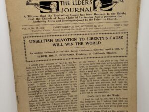 Liahona Vol. 16 No. 17 October 22, 1918