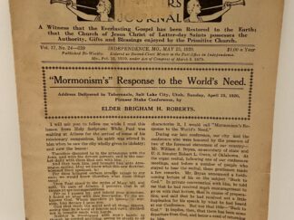 Liahona Vol. 17 No. 24 May 25, 1920