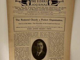 Liahona Vol. 19 No. 7 September 27, 1921