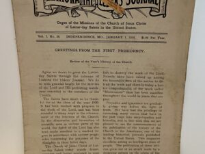 Liahona Vol. 7 No. 28 January 1, 1910