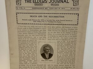 Liahona Vol. 13 No. 36 February 29, 1916