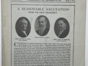 Liahona Vol. 14 No. 26 December 26, 1916