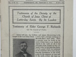 Liahona Vol. 12 No. 33 February 9, 1915