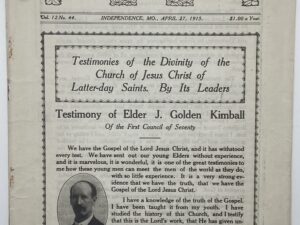 Liahona Vol. 12 No. 44 April 27, 1915